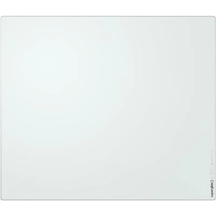 Pulsar Gaming Gears Superglide Pad v3 Type-S, Aluminium-Silikatglas Gaming-Mauspad, weiche R-Edge, rutschfeste Silikonbasis, 490 mm x 420 mm (XL, Weiß) – Bild 1