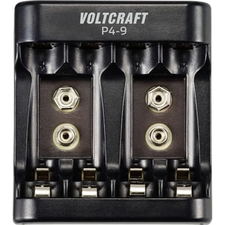 VOLTCRAFT P4-9 Rundzellen-Ladegerät NiMH Micro (AAA), Mignon (AA), 9 V Block – Bild 2
