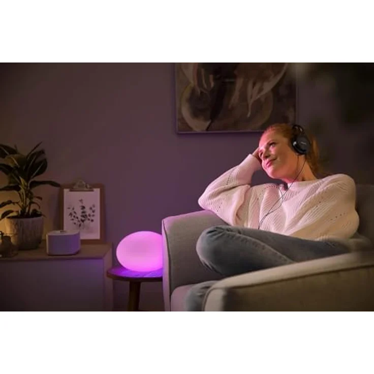 Philips Hue White und Color Ambiance Flourish Tischleuchte – Bild 7