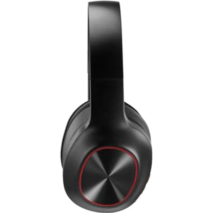 Hama Bluetooth-Kopfhörer Spirit Calypso II, Over-Ear, Bass Boost, faltbar, SW (NC, Kabellos), Rot, Schwarz – Bild 4