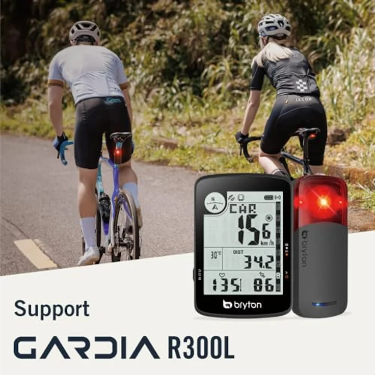 Bryton Rider 17, Fahrradcomputer mit 7,6 cm Display und 25 Stunden Akkulaufzeit – Bild 2