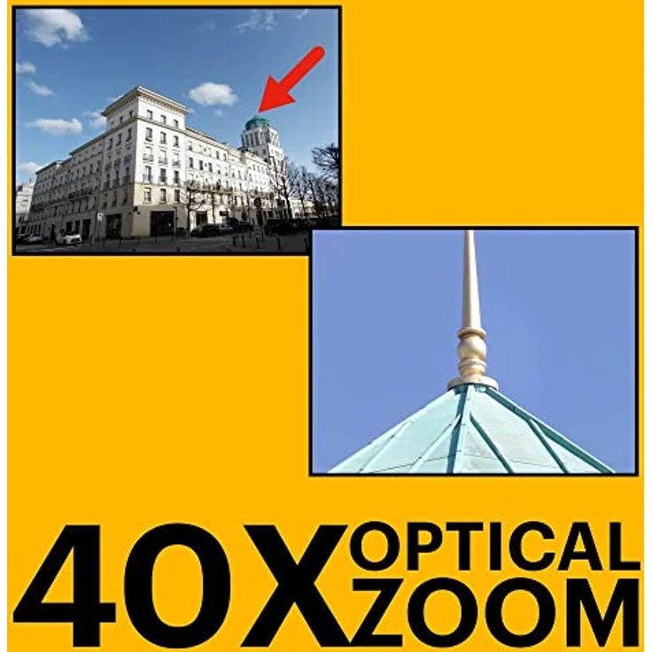 Kodak Astro Zoom AZ405 Digitalkamera, rot – Bild 3