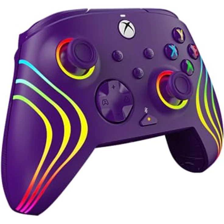PDP Xbox Afterglow Wave Kabelgebundener Controller Lila – Bild 3
