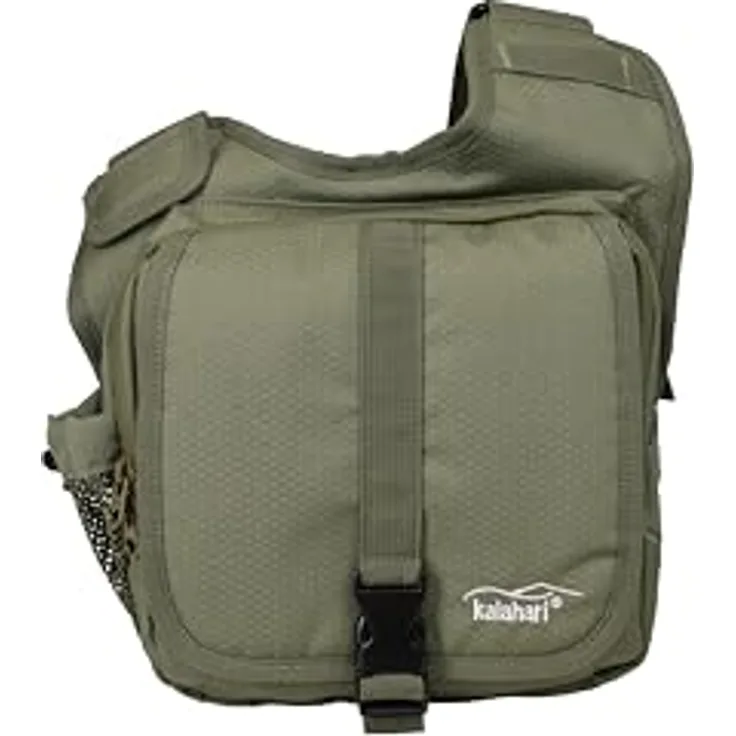 Kalahari Windhoek K-51, Fototasche olivgrün mit herausnehmbaren Fotoeinsatz und variabler Fächereinteilung