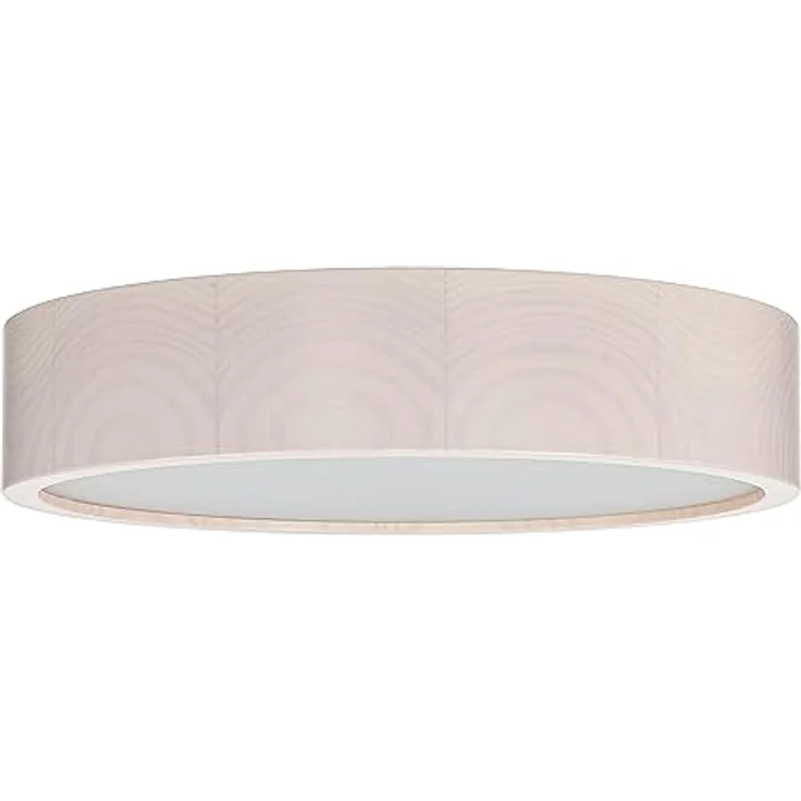 Licht-Erlebnisse Deckenlampe ARBARO Glas Holz geweißt Ø37 cm E27 2-flammig blendarm Wohnzimmer – Bild 3