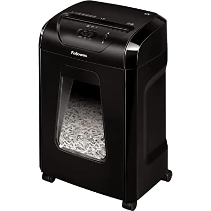 Fellowes Aktenvernichter Powershred 12C, 12 Blatt 4x40mm Partikelschnitt (P-4), mit Sicherheitssperre, leistungsstark, 20 Min. Betriebsdauer, für Home Office – Bild 2