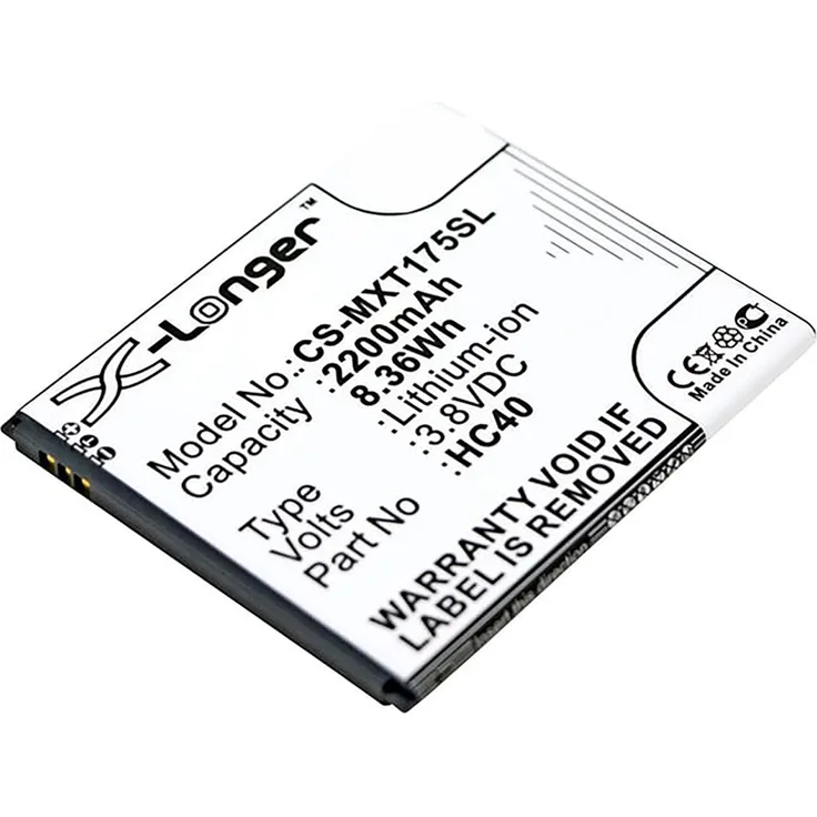 AGI Akku für Motorola XT1754, Li-Ion 2200 mAh bei 3,8 Volt, schwarz
