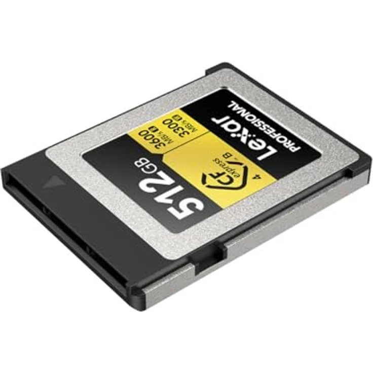 Lexar Carte Professional CFexpress 512 Go Type B Gold 4.0 Series 3600R/3300W MB/s, Speicherkarte mit extrem hoher Geschwindigkeit – Bild 4