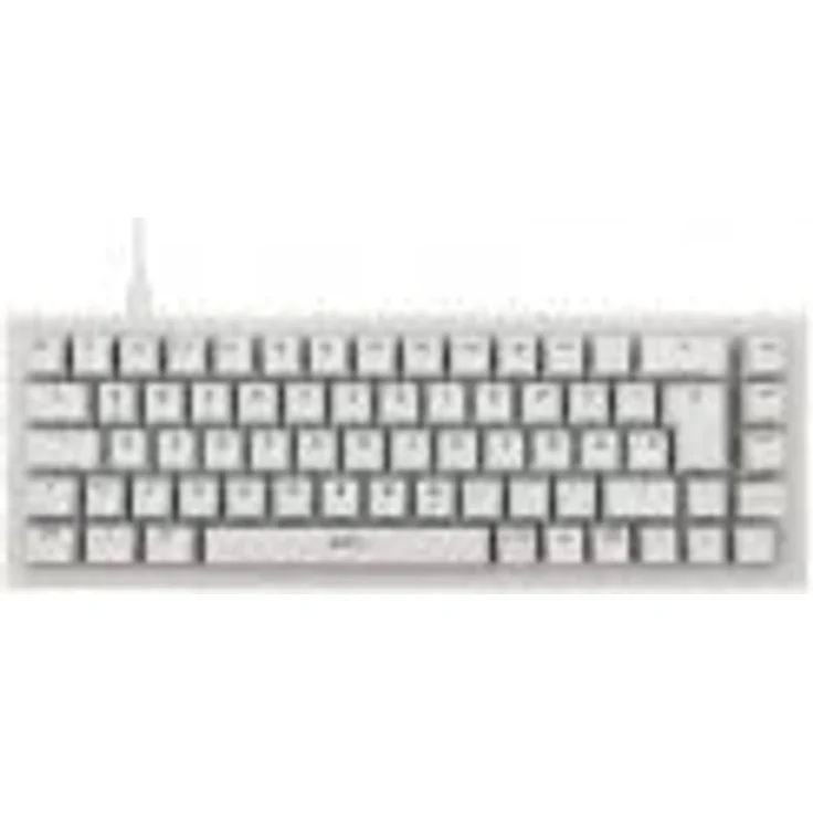 Xtrfy K5 Gaming Tastatur TKL, RGB - transparent/weiß – Bild 2