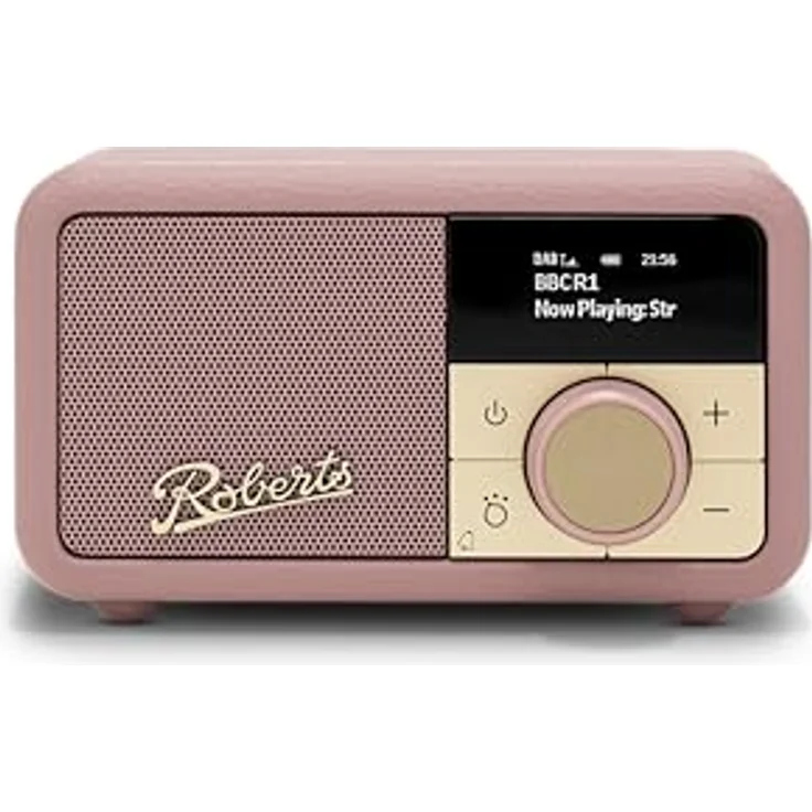 Roberts Revival Petite 2, DAB+/FM Bluetooth Radio mit Alarmfunktion, tragbar, rosa – Bild 2