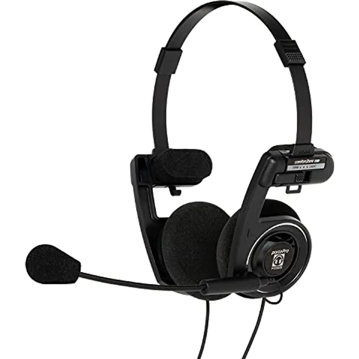 Koss Porta Pro Communication Headset Mic, Kopfhörer mit integriertem Mikrofon
