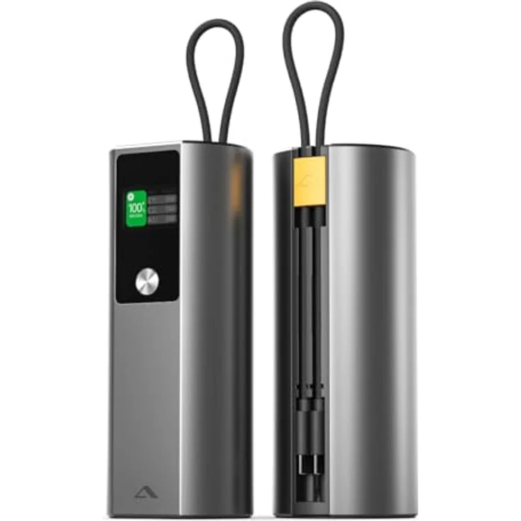 ALOGIC Ark PRO Stromspeicher, Silber, 27600 mAh, 160 W, USB-C & USB-A, für MacBook, Smartphone, Tablet-PC und Gaming-Geräte – Bild 3