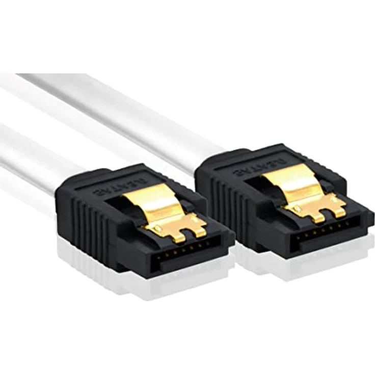 BIGtec BIG1948 1m HDD S-ATA Kabel weiß gerade/gerade Kontakte vergoldet – Bild 9