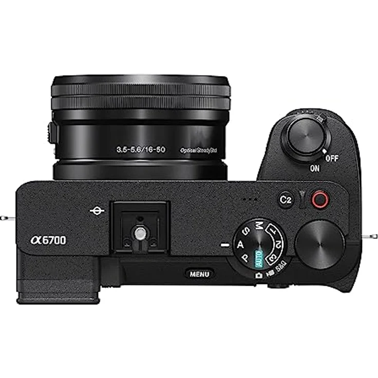 Sony Alpha 6700 | APS-C Spiegellose Systemkamera mit 16-50mm f/3.5-5.6 Power-Zoom-Objektiv (KI-basierter Autofokus, 5-Achsen-Bildstabilisierung) – Bild 3