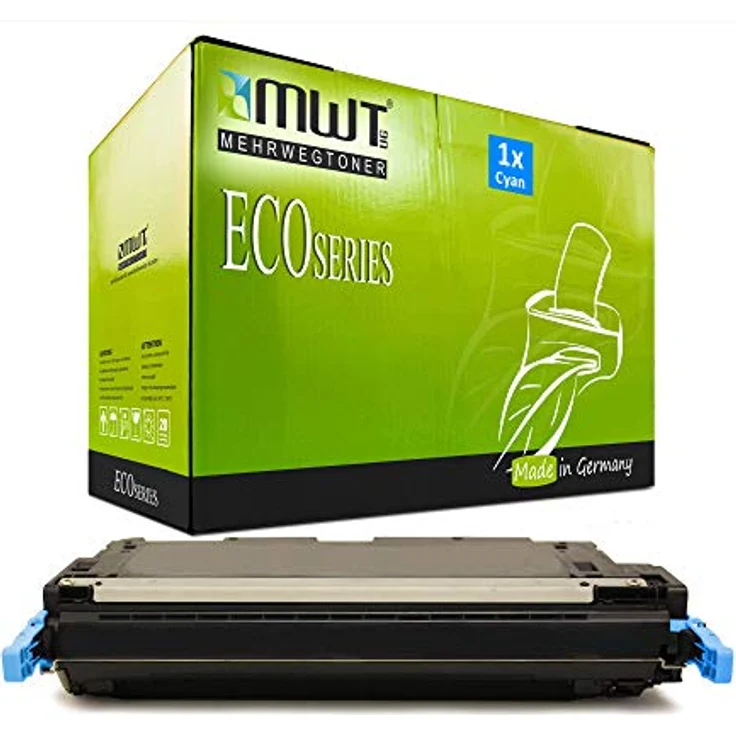 Kraft Office Supplies Toner kompatibel für HP Color Laserjet CP 4005 DN/N, ersetzt CB401A 642A, blau, Reichweite ca. 7.500 Seiten – Bild 1