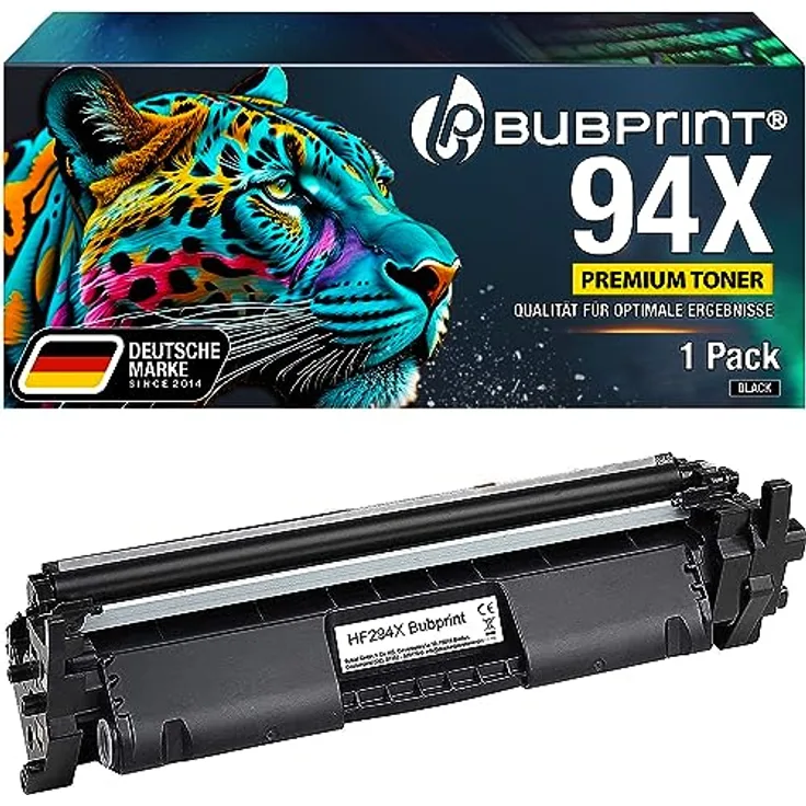 Bubprint XXL Toner kompatibel mit HP 94X CF294X 94A CF294A, Hochwertige Laser Tonerkartusche in Schwarz für LaserJet Pro M118dw und MFP M148dw