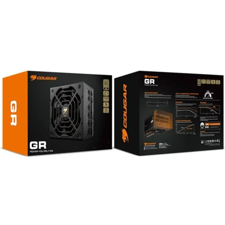 Cougar CGR GDN-1000, PC Netzteil 1000W ATX 80PLUS® Gold, schwarz, ATX3.1/PCIE 5.1 – Bild 9
