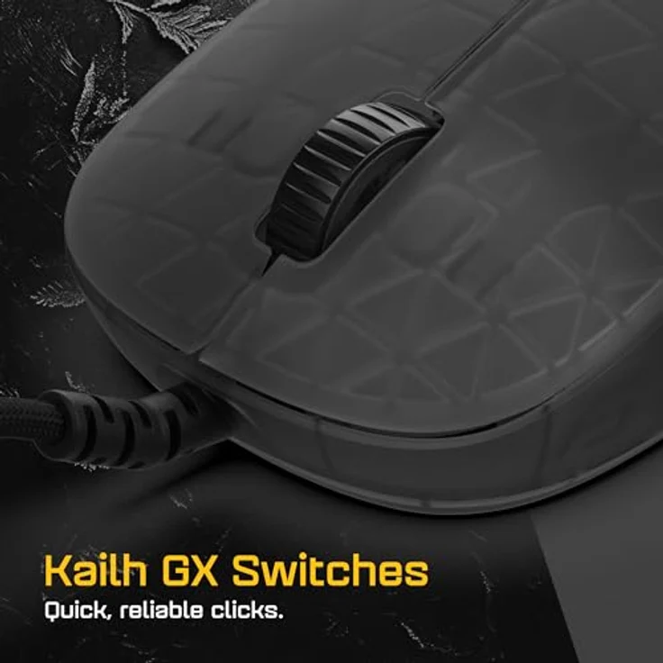 Endgame Gear XM2 8k Gaming Maus, kabelgebunden - Dark Frost, PixArt PAW3395-Sensor, Kailh GX Switches – Bild 4