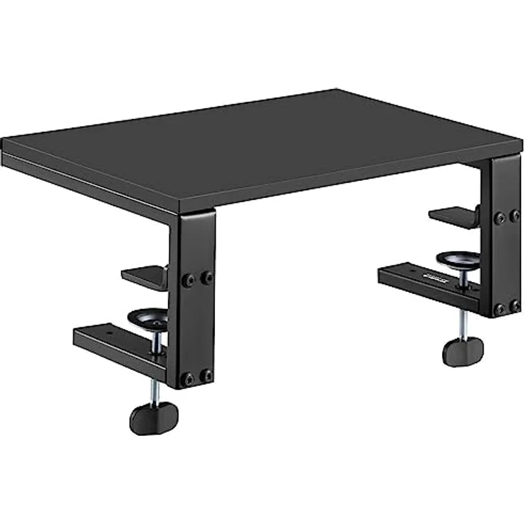 SpeaKa Professional SP-10938476 Monitor-Erhöhung, Platz sparende Bauform, Schwarz – Bild 2