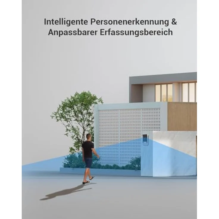 EZVIZ 2-Familien Video-Gegensprechanlage, 7” Touch Monitor mit 2K Auflösung, KI-gestützte Erkennung, schwarz/silber – Bild 12
