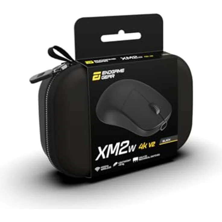 Endgame Gear XM2w 4k v2, Kabellose Gaming-Maus mit 4.000 Hz Polling-Rate und 30.000 CPI, schwarz – Bild 7