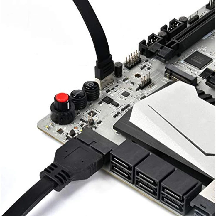 Silverstone SST-G11313530-RT, USB Type C Upgrade Kit für Gehäuse, Schwarz, mit USB 3.1 Gen.2 (0.81 m), USB 3.0, Audio-Anschlüssen – Bild 8