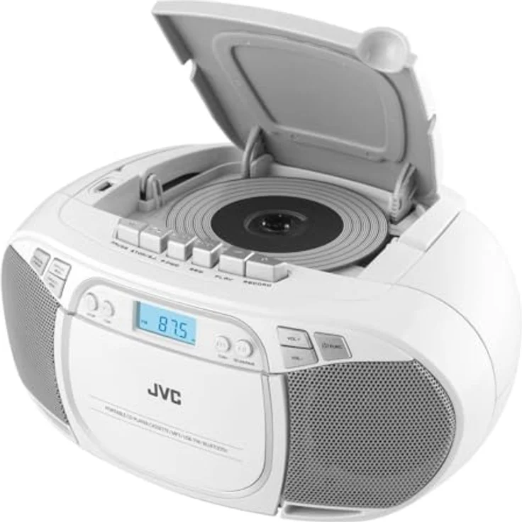 JVC RC-E451W CD player Portable CD player White (UKW, Bluetooth), Radio, Weiss – Bild 9