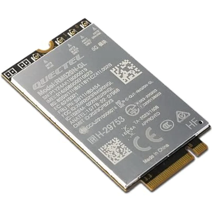 Lenovo Quectel RM520N-GL, 5G M.2 WWAN Netzwerkkarte für ThinkPad, eSIM-Unterstützung, robustes Design – Bild 2