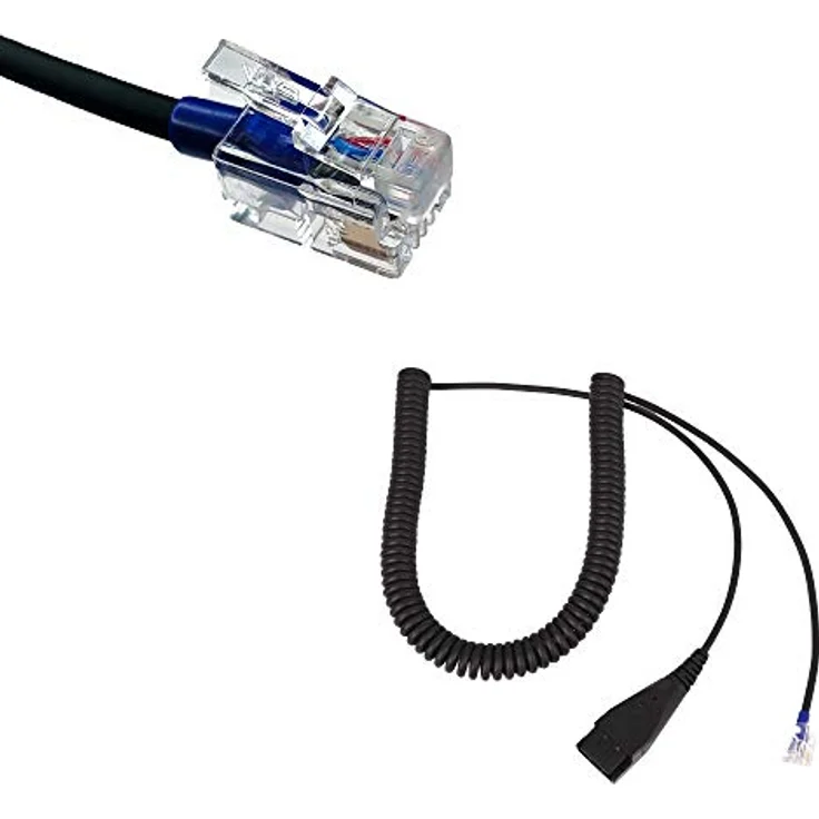 GEQUDIO RJ-Kabel einzeln - kompatibel mit Cisco Telefon – Bild 1