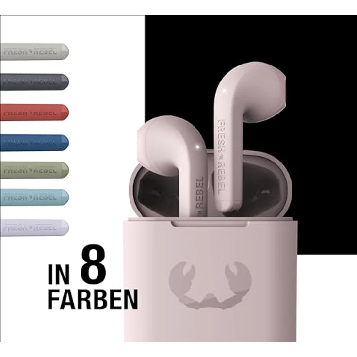 Fresh'N Rebel Twins Core True Wireless earbuds - Smokey Pink (30 h, Kabellos), Kopfhörer – Bild 7