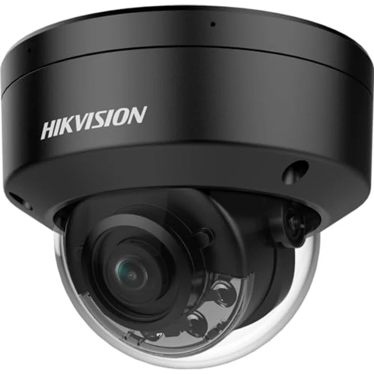Hikvision DS-2CD2187G2H-LISU(2.8mm)/eF/BLACK, 8MP Netzwerkkamera mit Smart Hybrid Light und Nachtsichtfunktion, schwarz – Bild 3