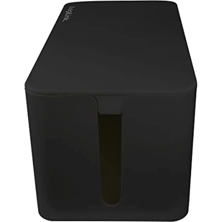 Logilink Kabelbox LogiLink, groß, schwarz, 400x160x135mm (KAB0062) – Bild 2