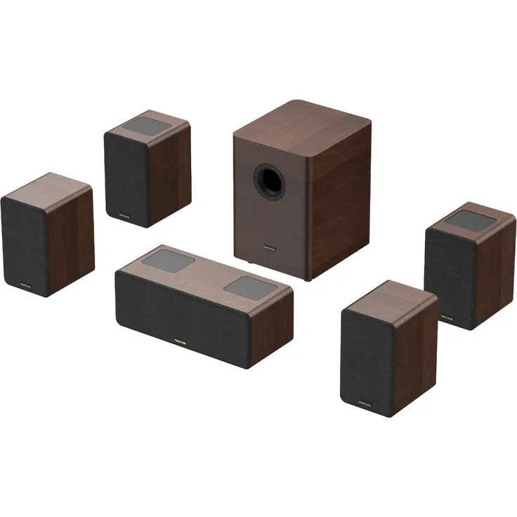 Hiwill-Audio M514, Soundbar 5.1.4 Dolby Atmos mit 900W Leistung, dunkelbraun