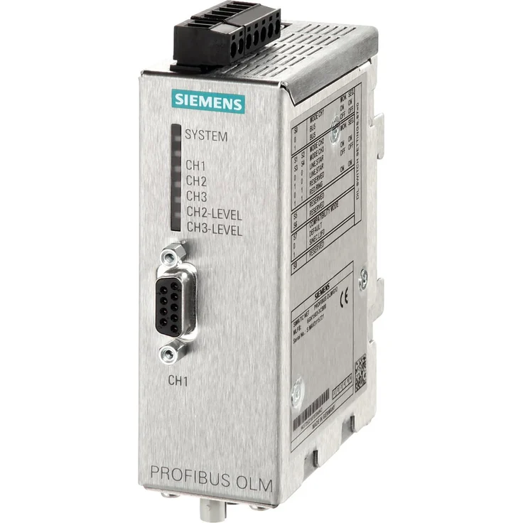 Siemens 6GK1503-3CB00, Optisches Verbindungsmodul mit 4x BFOC und 1x RS485 für PROFIBUS, bis zu 2850 m
