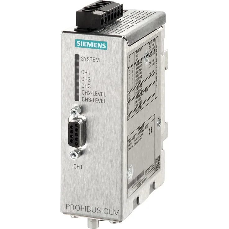 Siemens 6GK1503-3CB00, Optisches Verbindungsmodul mit 4x BFOC und 1x RS485 für PROFIBUS, bis zu 2850 m