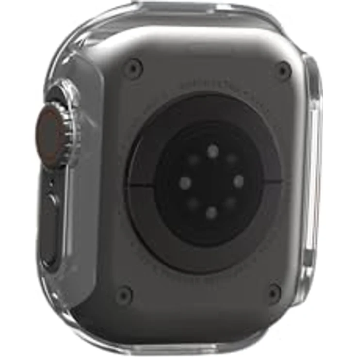 URBAN ARMOR GEAR Scout Case für Apple Watch Ultra/Ultra 2 (49mm) – Sturz- und stoßsichere Hülle nach US-Militärstandard, Displayschutz, translucente Ice-Farbe – Bild 5