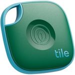 Tile Mate (2024) Bluetooth-Tracker, Schlüssel- und Gegenstandsfinder, iOS- & Android-kompatibel, 1er-Pack (Green Surf)
