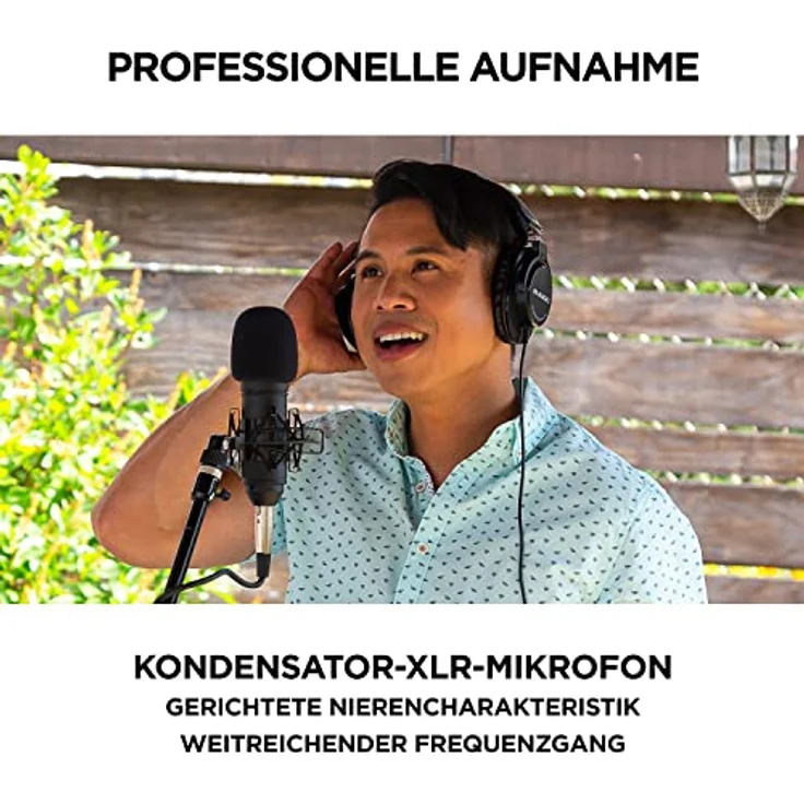 M-Audio - Komplettes Aufnahmepaket ? USB Audio Interface, Mikrofon, Shock Mount, Kabel, Kopfhörer und Software Suite - AIR 192 | 4 Vocal Studio Pro - Preisvergleich – Bild 6