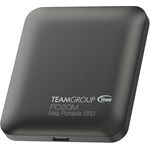 TEAMGROUP PD20M 2 TB Mag Tragbares externes Solid-State-Laufwerk SSD Lesen bis zu 2000 MB/s USB 3.2 Gen 2x2 Typ-C kompatibel mit iPhone 15/15 Plus/15 Pro/15 Pro Max TPSEG2002T0C108, 2 TB, plastik, Tragbar - Externe SSD-Festplatte