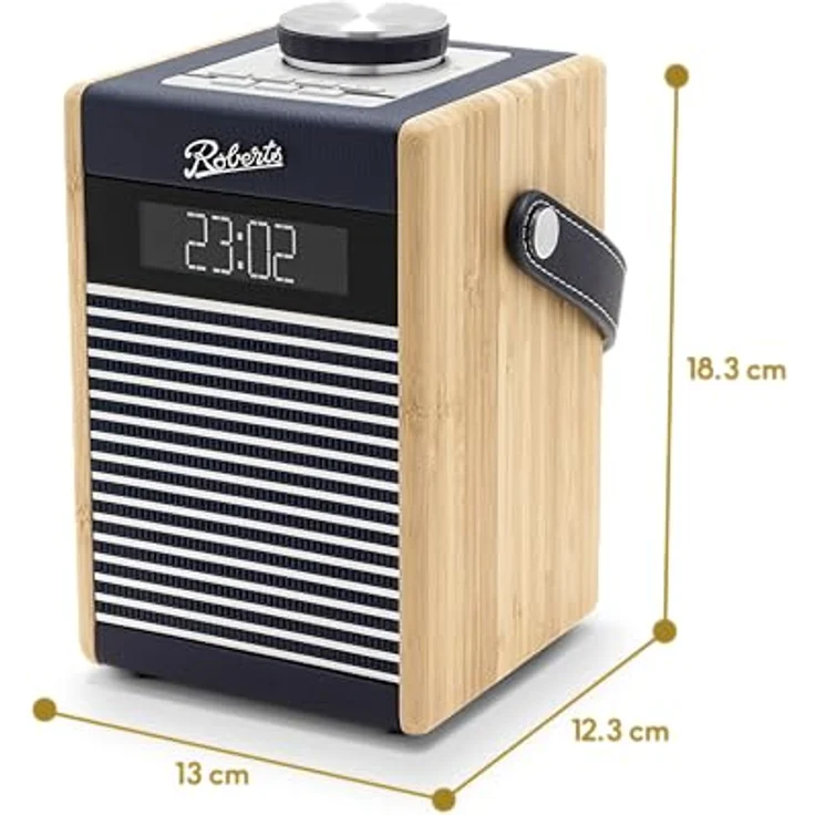 Roberts Rambler Midi, DAB+ und FM Radio mit Bluetooth, Blau – Bild 6