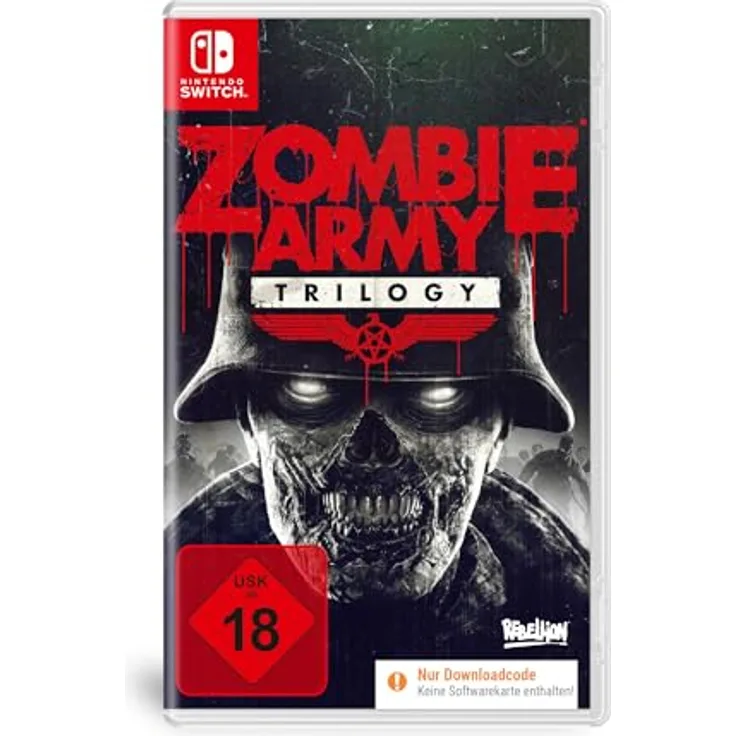 FIRESHINE GAMES Zombie Army Trilogy, Nintendo Switch Spiel mit Coop-Modus für bis zu 4 Spieler, örtlichem drahtlosen Spiel, Bewegungssteuerung und HD-Vibration