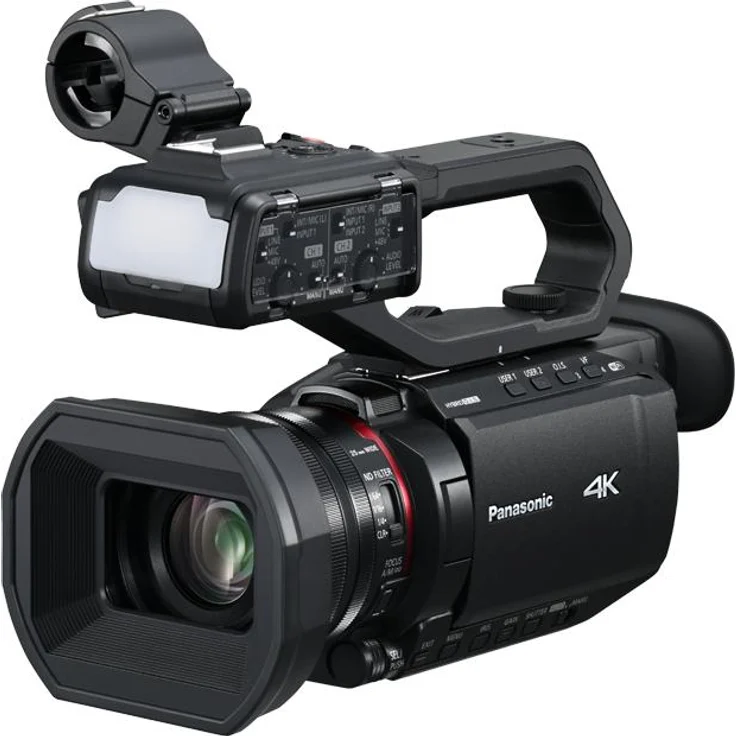 Panasonic AG-CX20, Full HD Camcorder mit 48x optischem Zoom, 25,4 mm MOS-Sensor, Schwarz