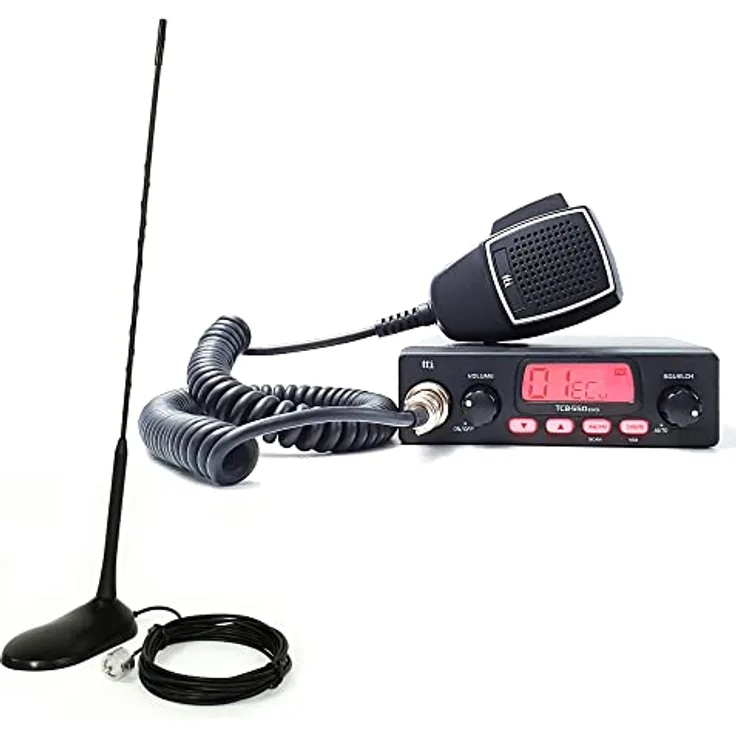 Kit Radio CB TTi TCB-550 EVO + Antenne PNI Extra 45