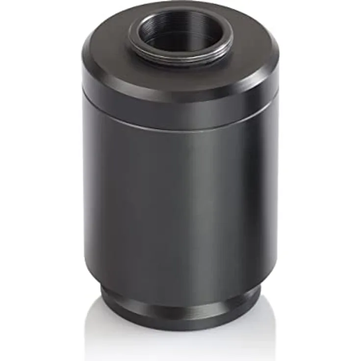 KERN OBB A1139 Core Mikroskop-Optik, C-Mount Kamera-Adapter 1.00x (für Trinokular-Modelle), Schwarz