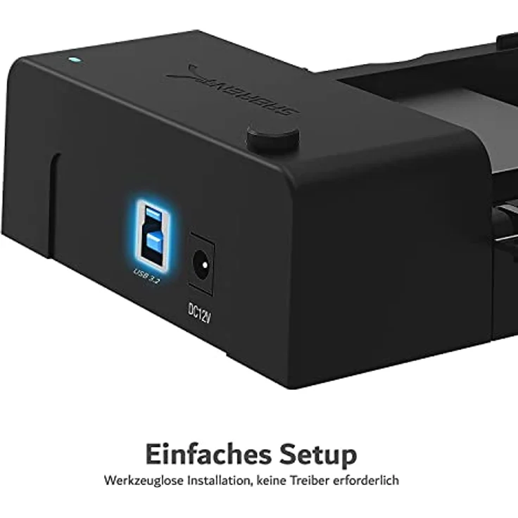 Sabrent Dockingstationen - USB 3.0 zu SATA externer Festplatte Lay-Flat-Dockingstation für 2,5 oder 3,5 Zoll HDD, SSD [Support UASP] (EC-DFLT) – Bild 6