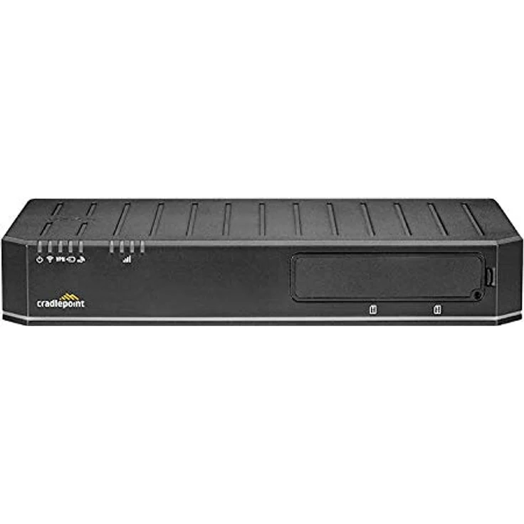 Cradlepoint E300 4G Router, Wi-Fi 6, bis zu 1,2 Gbit/s, Dual-Band, 5 RJ45-Anschlüsse, schwarz – Bild 3