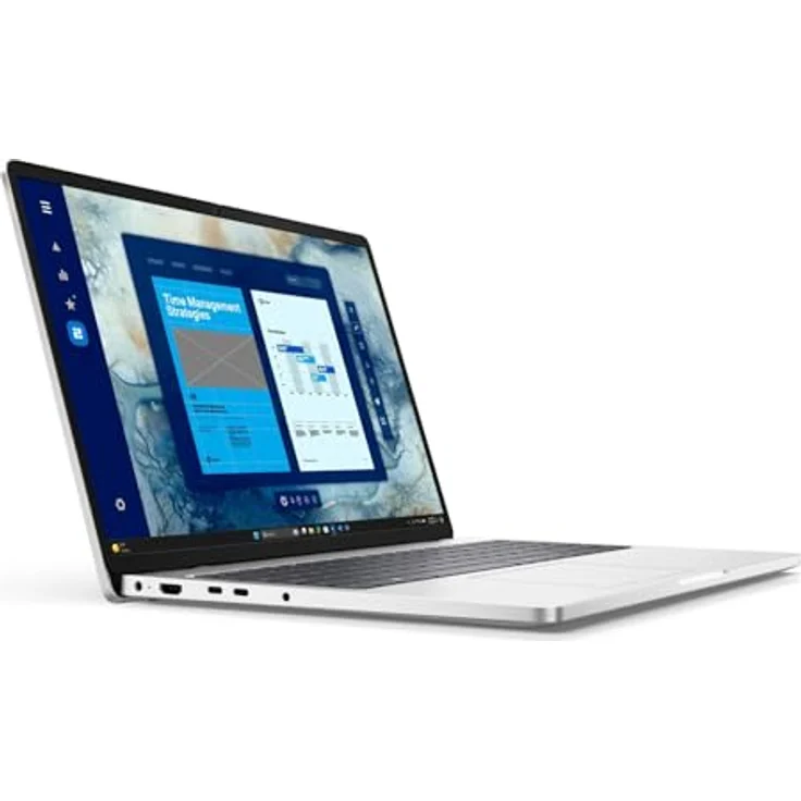 Dell Pro PC16250, Intel Core i5, 16 Zoll Laptop mit 16 GB RAM, 512 GB SSD, Full HD+ Bildschirm, Silber – Bild 2