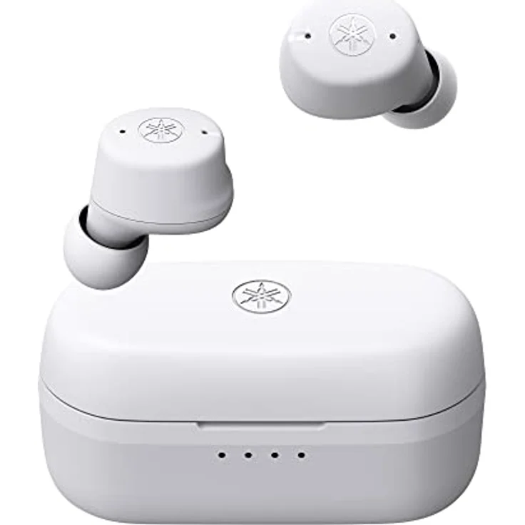Yamaha TW-E3C Kabellose In-Ear-Bluetooth-Kopfhörer mit True Sound und Clear Voice Capture – In Grau – Bild 1