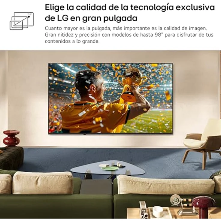 LG Nano NU85 (2026) 50" LED UHD 4K Fernseher mit α7 Gen9 Prozessor und Filmmaker Mode – Bild 7