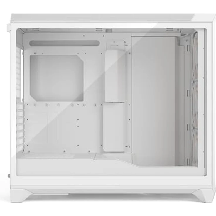 Fractal Design Meshify 3 XL White RGB TG Clear Tint, PC-Gehäuse mit hervorragender Belüftung und drei ARGB Lüftern, E-ATX-kompatibel – Bild 3
